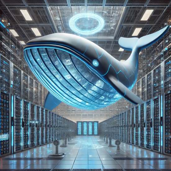 deepseek blue whale AI